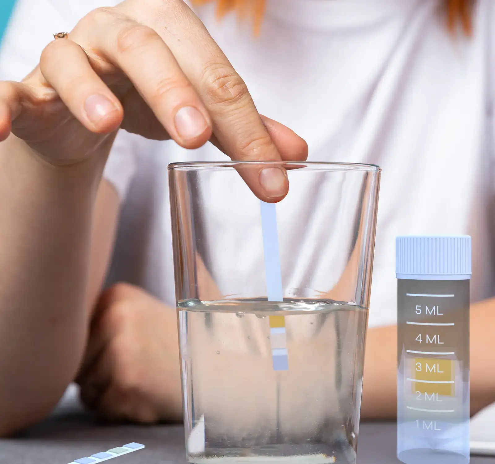 Testing water at home