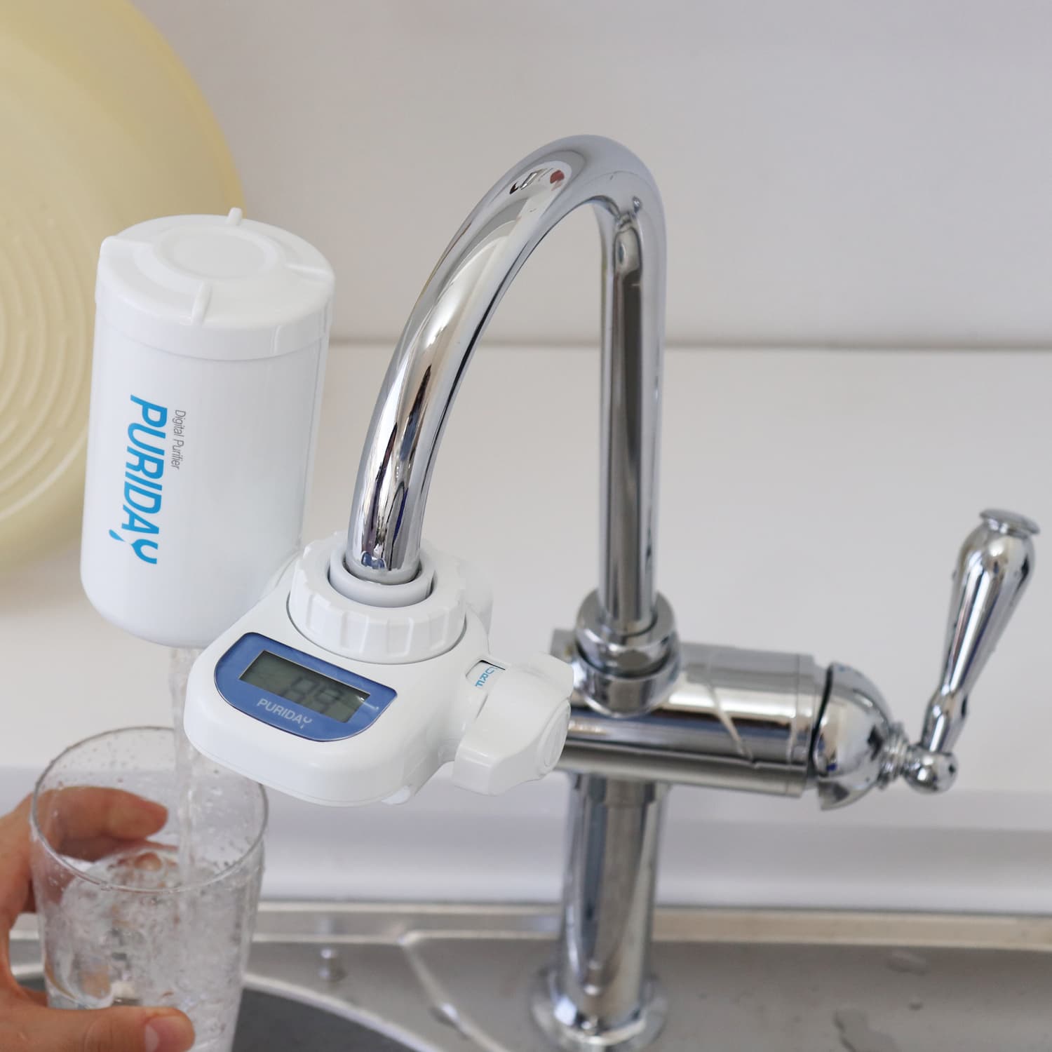 do faucet-mounted water filters remove fluoride