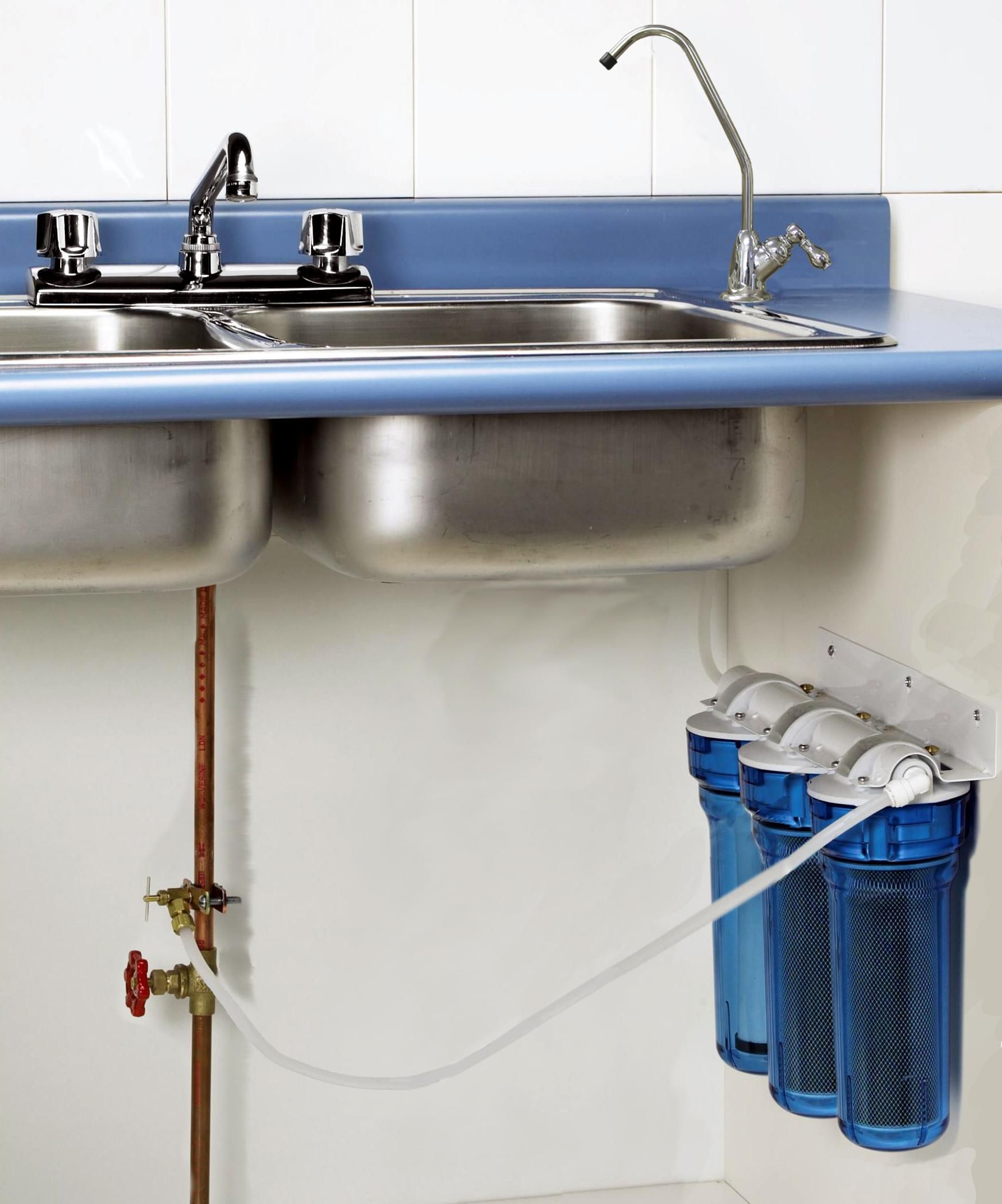 under-sink water filter