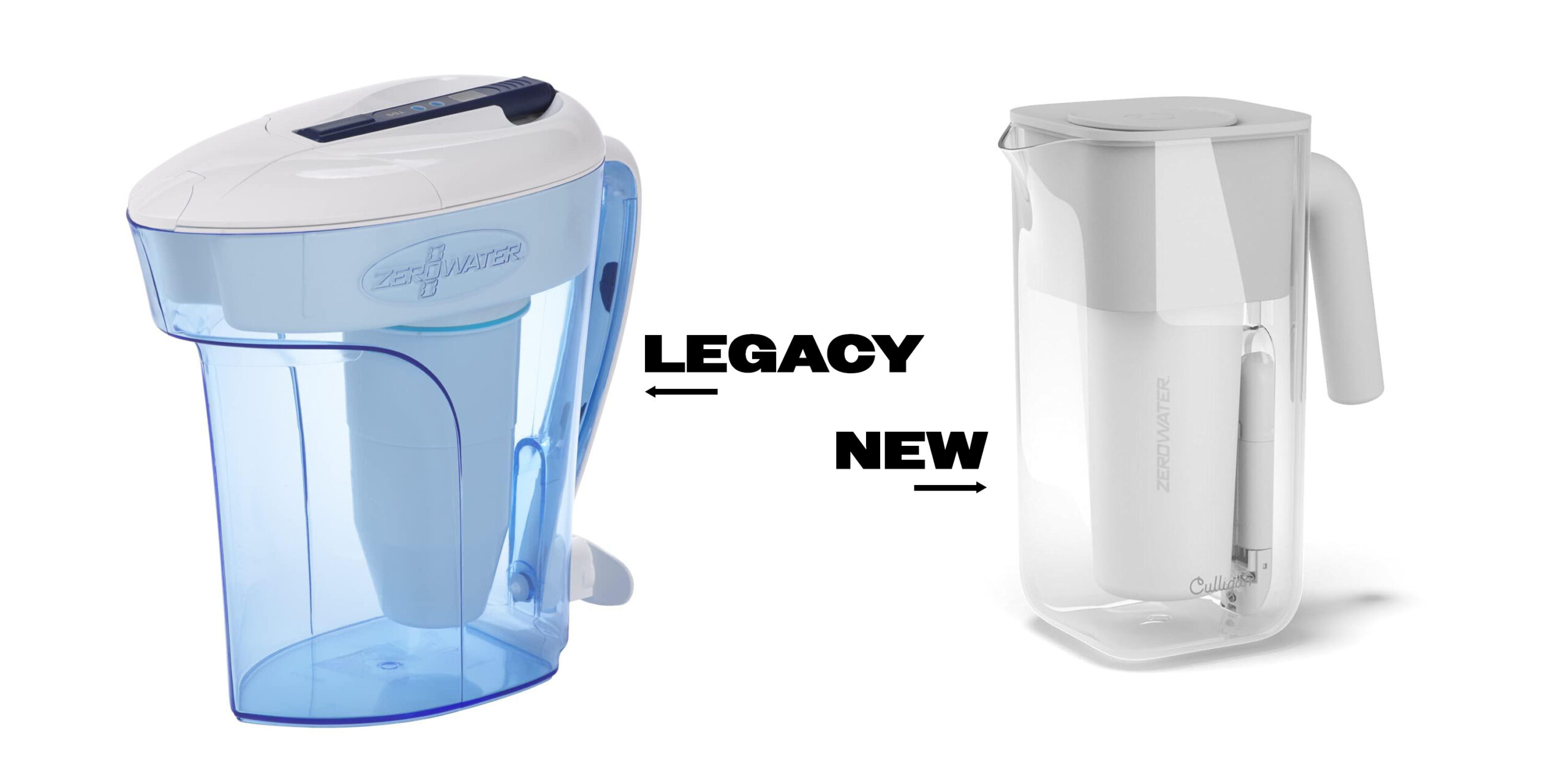 culligan zerowater old vs new