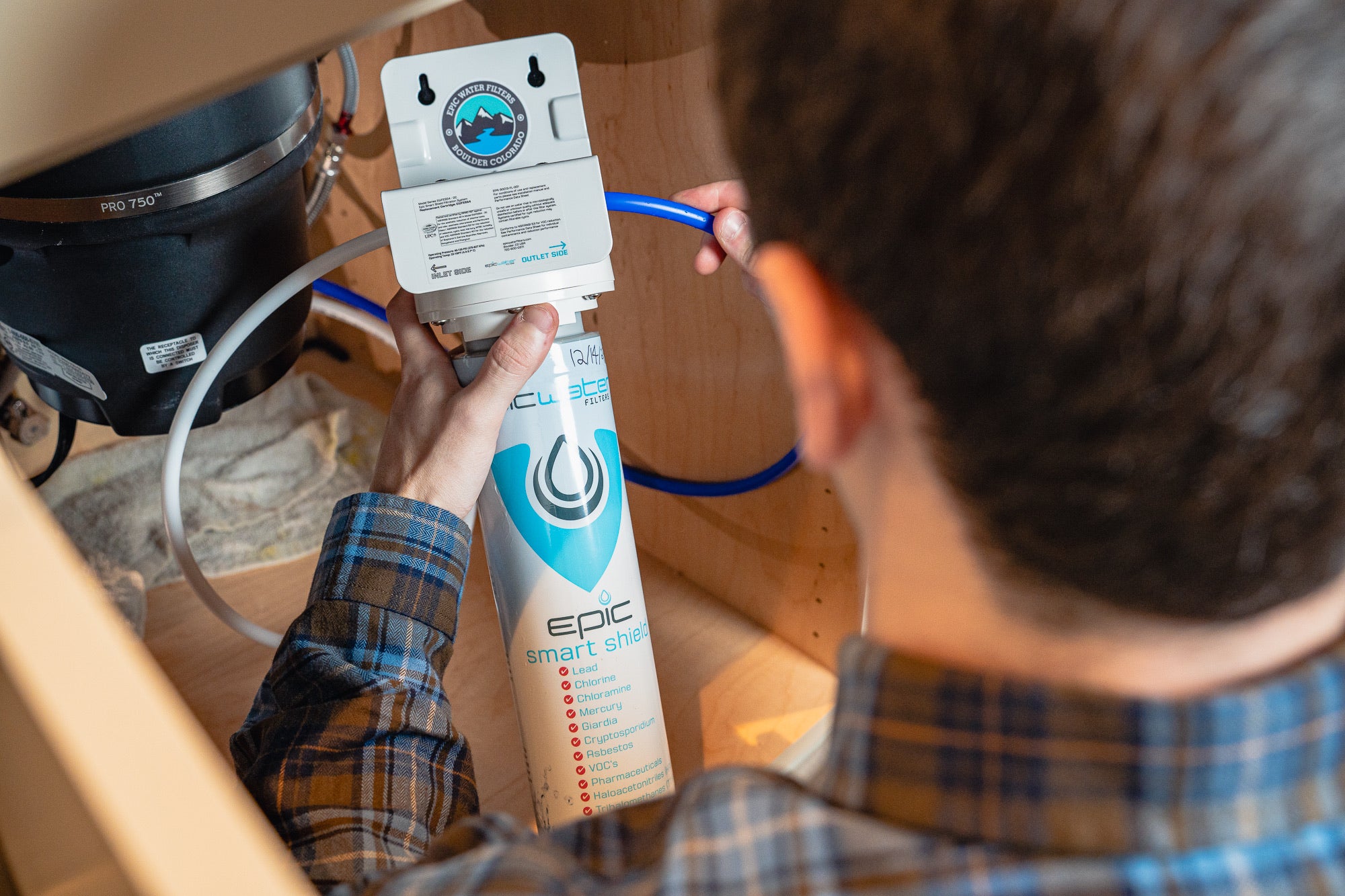 under sink water filter to remove lead