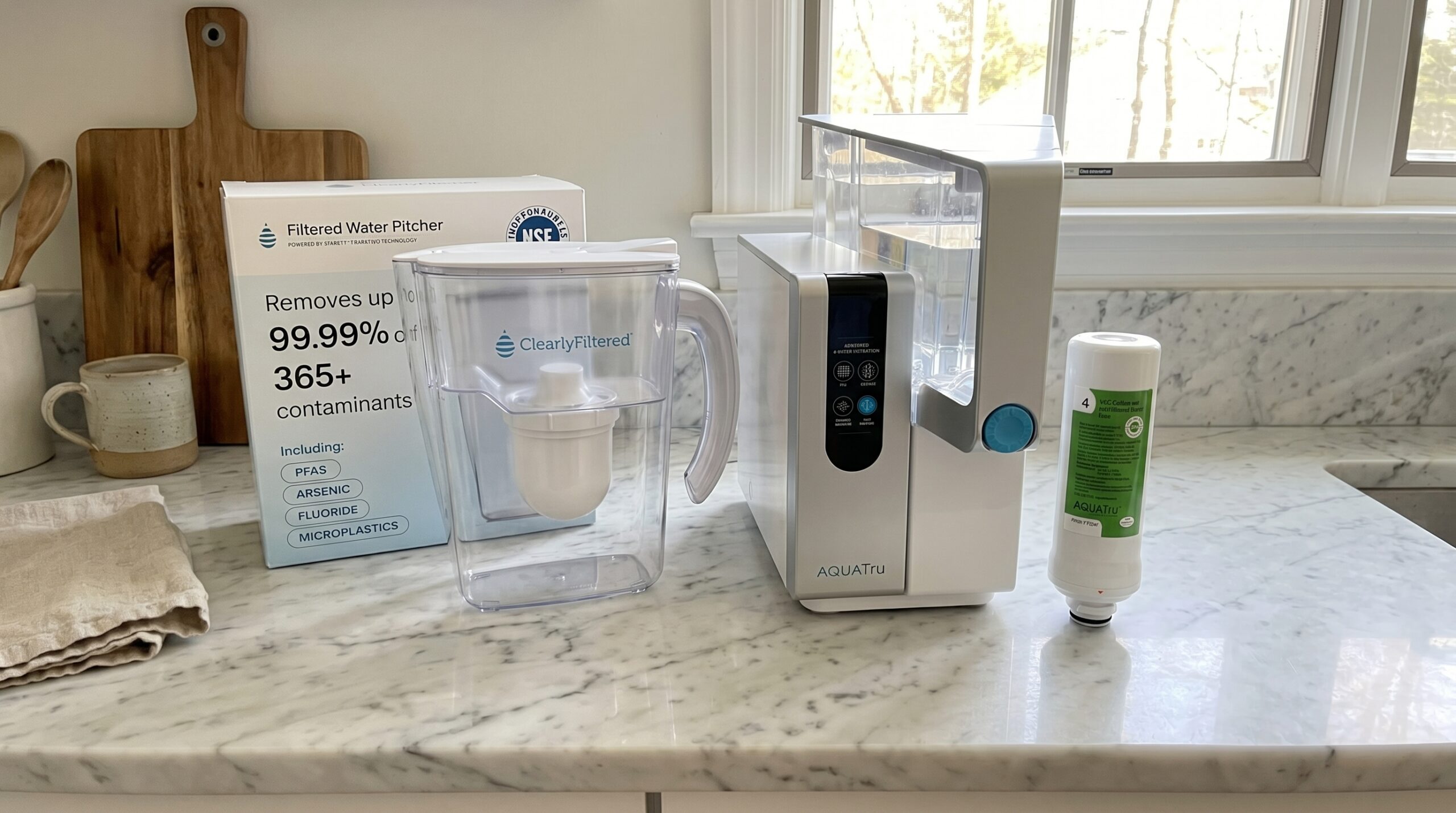 AquaTru vs Clearly Filtered for renters